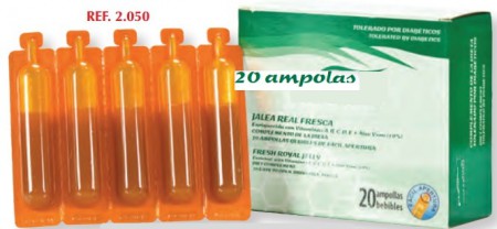 Ampolas de Aloé Vera e Geleia Real